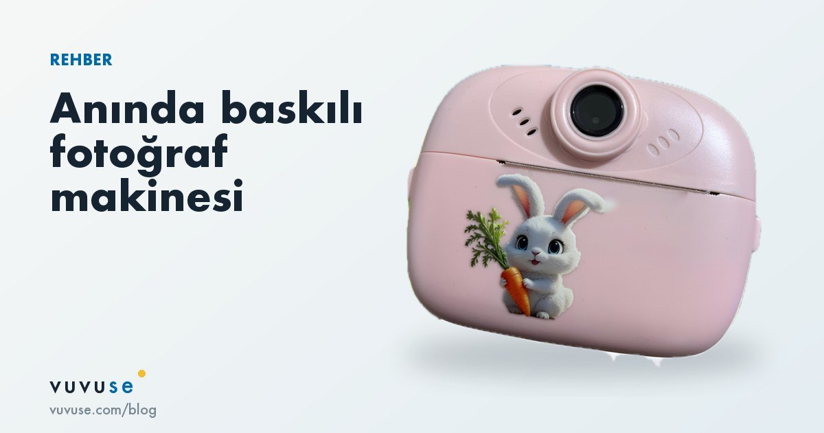 Anında baskılı fotoğraf makinesi nasıl çalışır: termal kağıt, kullanım ve şarj rehberi