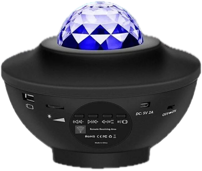 Yıldızlı projektör bluetooth hoparlör